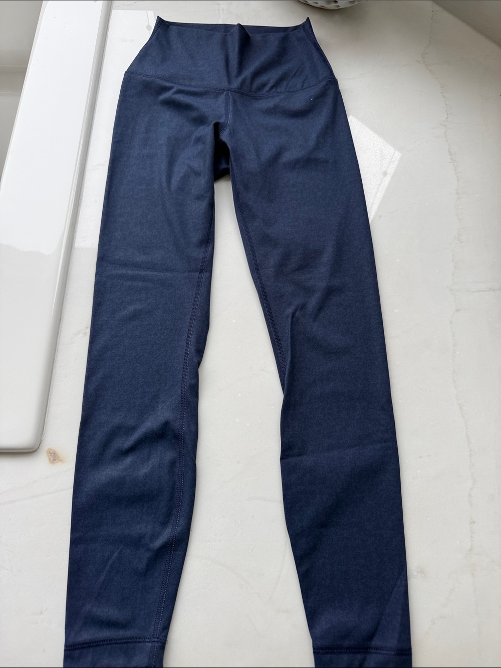 90 Degree By Reflex Navy High-Waist Leggings